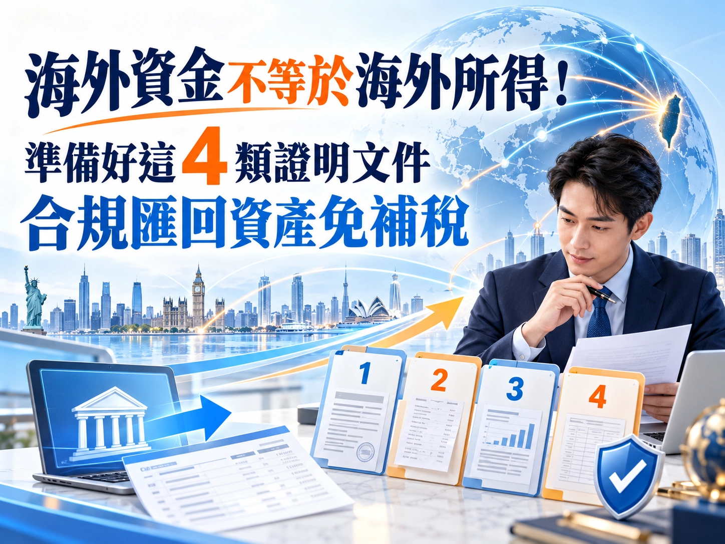 海外資金不等於海外所得,德安聯合會計師事務所